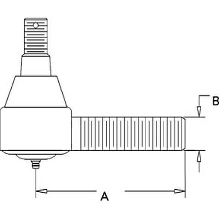 Aftermarket LH Tie Rod End K260250